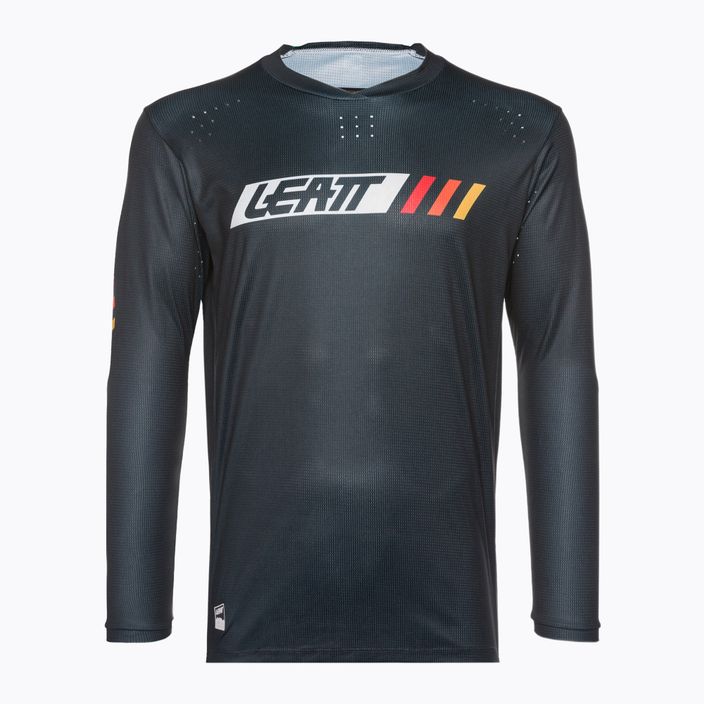 Herren Leatt MTB Enduro 4.0 Radfahren Longsleeve schwarz 7