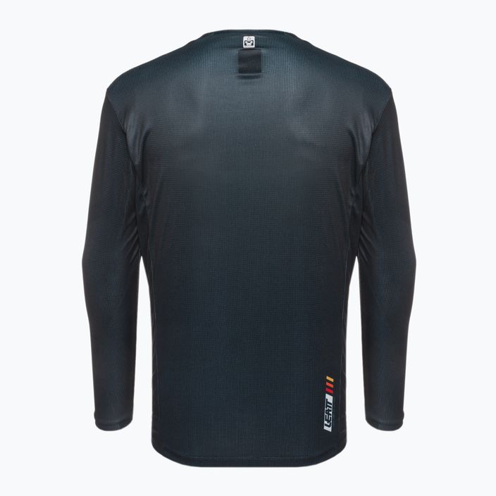 Herren Leatt MTB Enduro 4.0 Radfahren Longsleeve schwarz 8