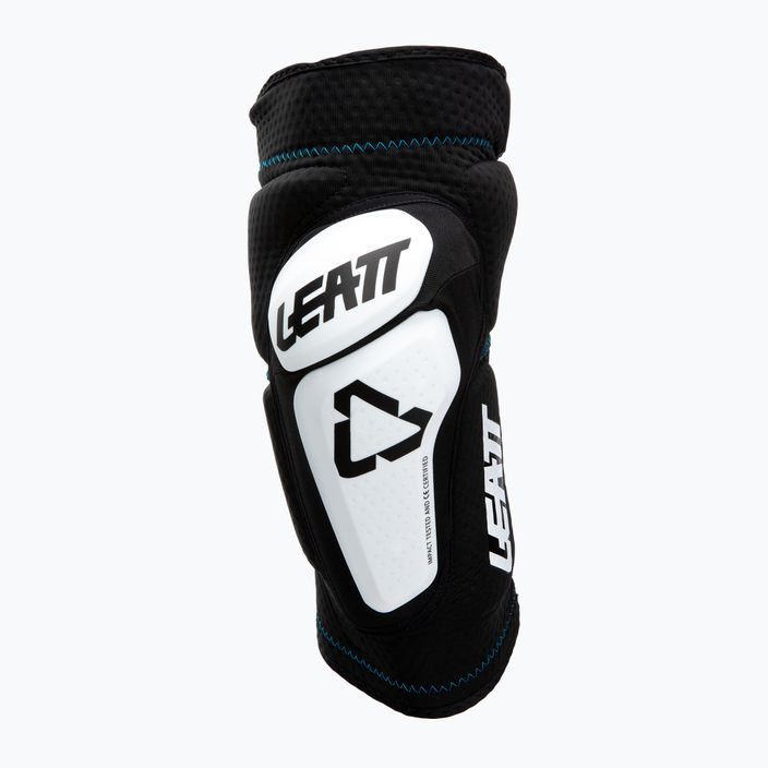 Leatt 3DF 6.0 Knieprotektoren schwarz und weiß 5018400490 2