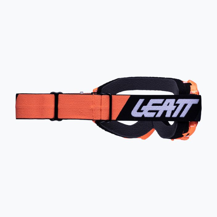 Leatt Velocity 4.5 neon orange / klar Fahrradbrille 8022010500 7