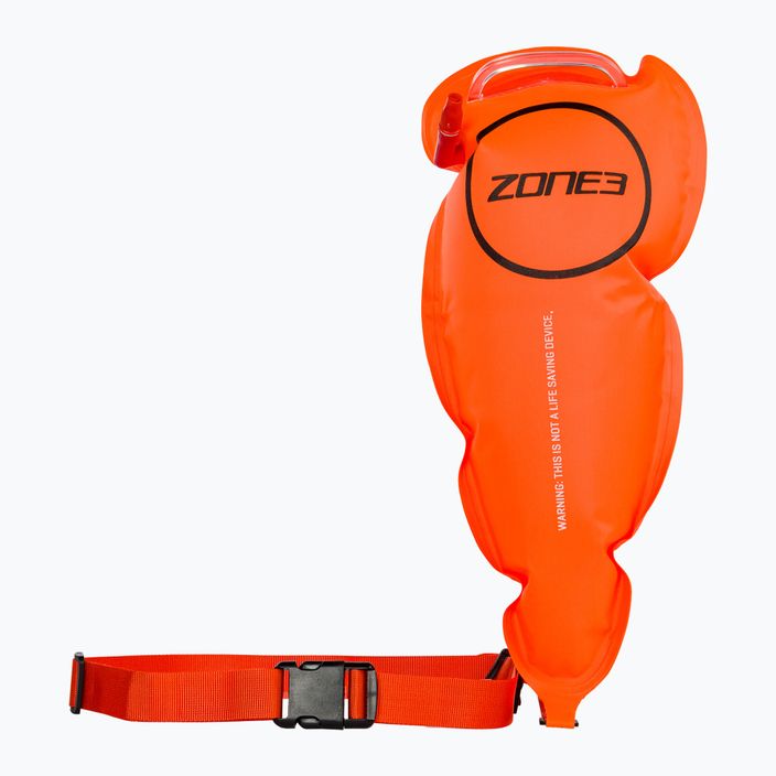 ZONE3 Schwimmen Sicherheitsgurt mit Tow Float Tasche hi-vis orange