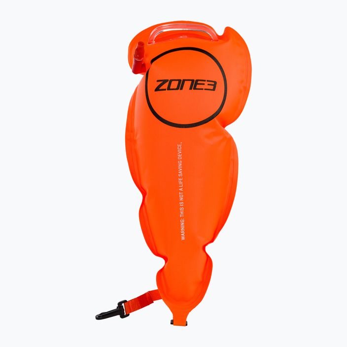 ZONE3 Schwimmen Sicherheitsgurt mit Tow Float Tasche hi-vis orange 3