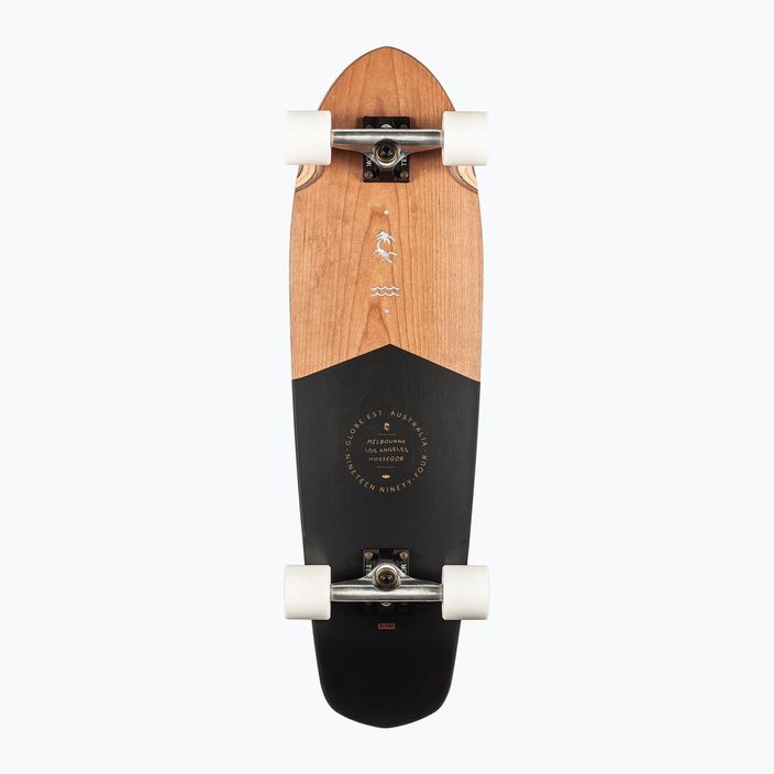 Globe Big Blazer Longboard schwarz-braun Skateboard 10525195_BLKCHRY 3