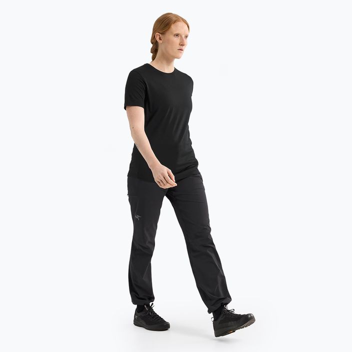 Arc'teryx Lana Crew Damen-Trekking-Shirt schwarz X000007443003 2