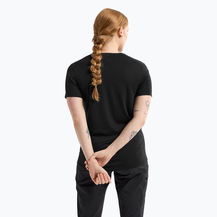 Arc'teryx Lana Crew Damen-Trekking-Shirt schwarz X000007443003 3
