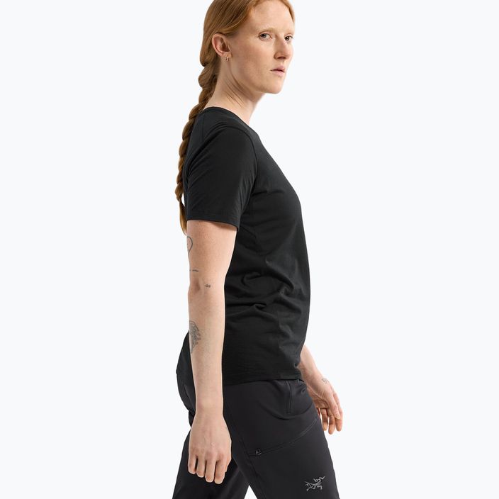 Arc'teryx Lana Crew Damen-Trekking-Shirt schwarz X000007443003 4