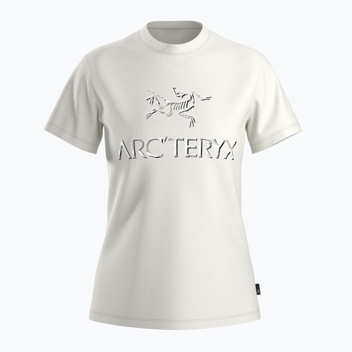 Arc'teryx Damen-T-Shirt Arc'Word Baumwolle weiß hell 6