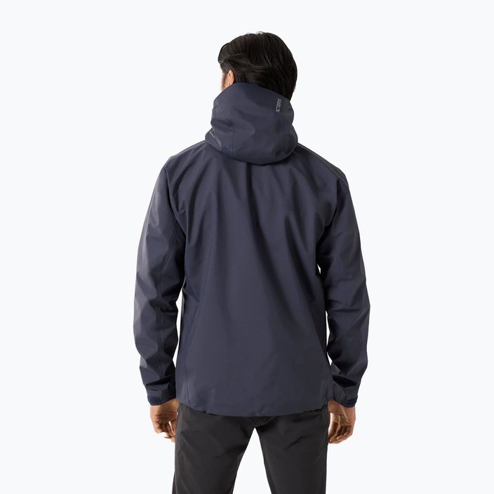 Arc'teryx Beta Herren Regenjacke schwarz saphir 2