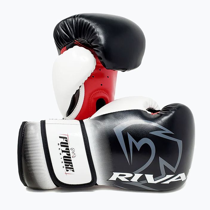 Rival RS-FTR Future Sparring Boxhandschuhe schwarz/weiß/rot 6
