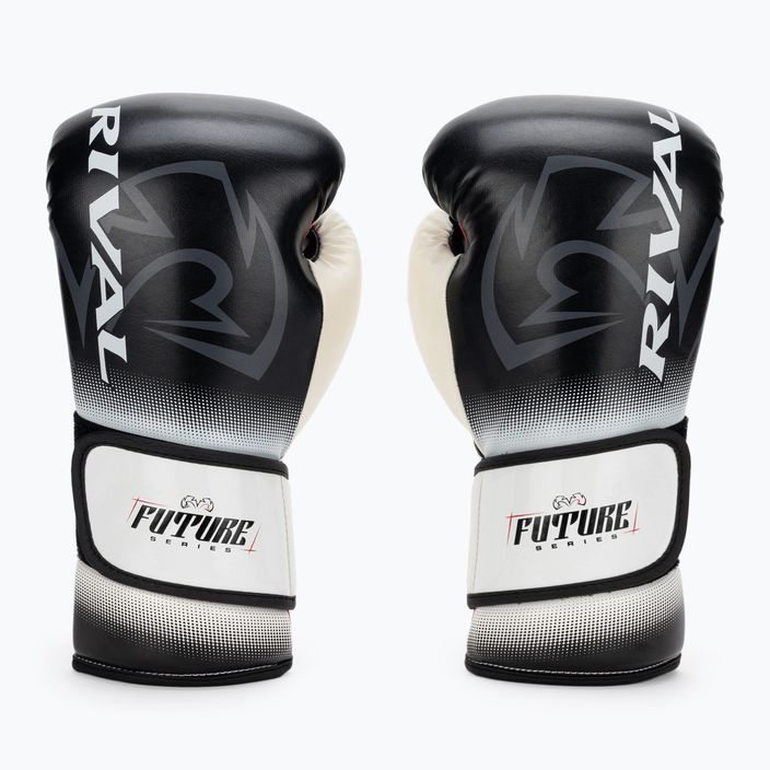 Rival RS-FTR Future Sparring Boxhandschuhe schwarz/weiß/rot