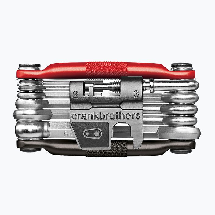 Crankbrothers Multitool 17 schwarz/rot Fahrradschlüssel
