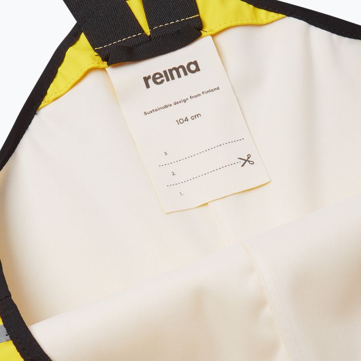 Reima Lammikko gelbe Kinder-Regenhose 5100026A-2350 3