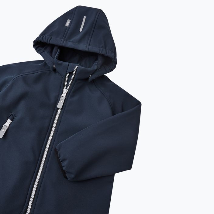 Reima Kinder-Softshell-Anzug Mjosa navy 4