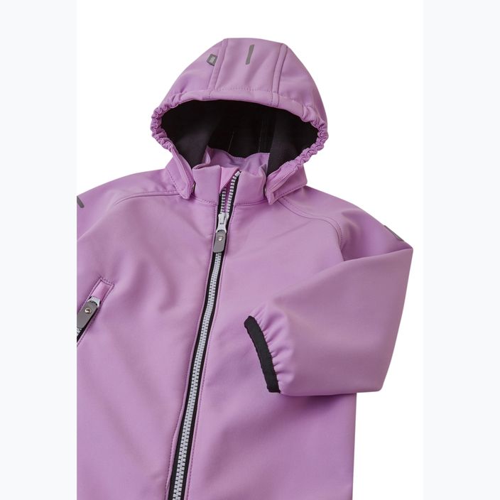 Reima Kinder-Softshell-Anzug Mjosa lila-rosa 4