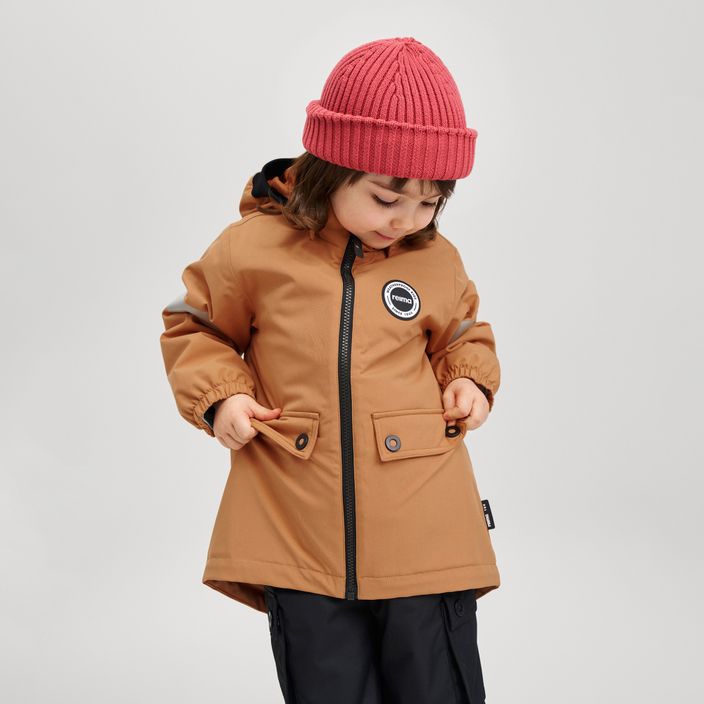 Reima Kinder Regenjacke Symppis erdnussbraun 10