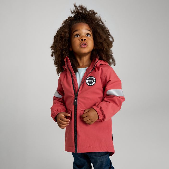 Reima Kinder Regenjacke Symppis rot Ton 9