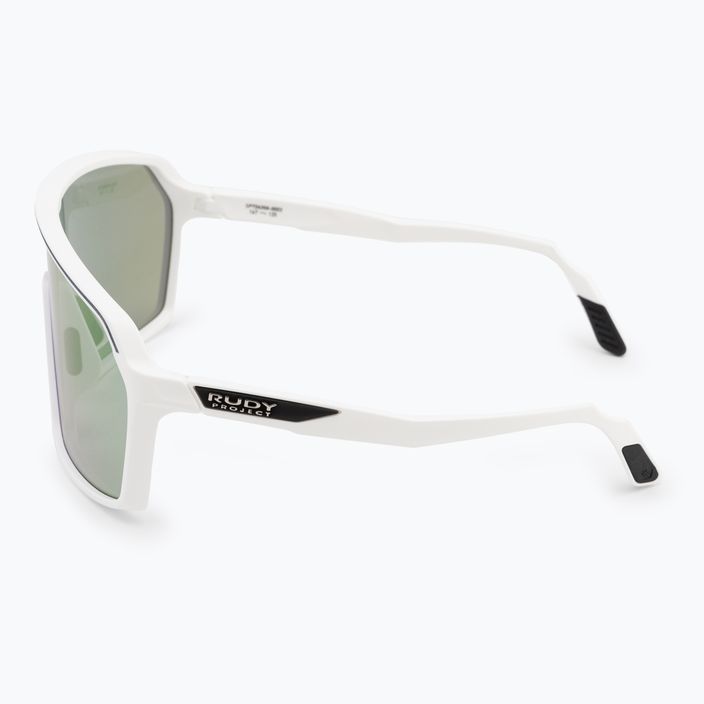 Sonnenbrille Rudy Project Spinshield white matte/racing green 4