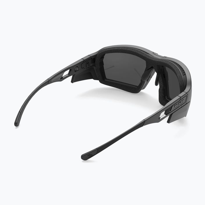 Sonnenbrille Rudy Project Agent Q Stealth smoke black/black matte 5