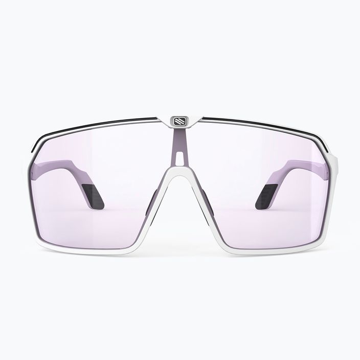 Sonnenbrille Rudy Project Spinshield white matte/impactx photochromatic 2 laser purple 2