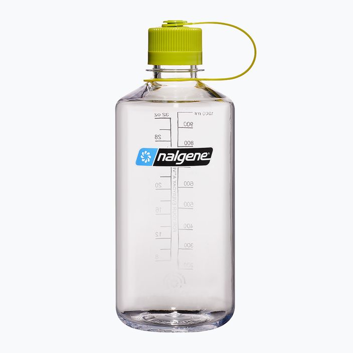 Nalgene Narrow Mouth Sustain Reiseflasche 1000 ml klar