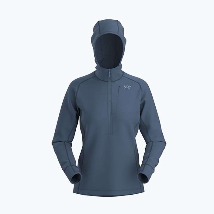Arc'teryx Damen-Trekking-Sweatshirt Delta Half Zip Hoody blau 29606 4