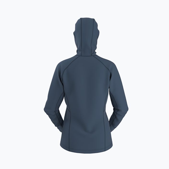 Arc'teryx Damen-Trekking-Sweatshirt Delta Half Zip Hoody blau 29606 5