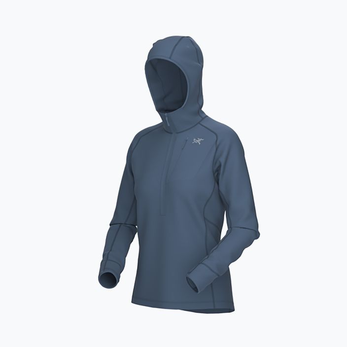Arc'teryx Damen-Trekking-Sweatshirt Delta Half Zip Hoody blau 29606 6