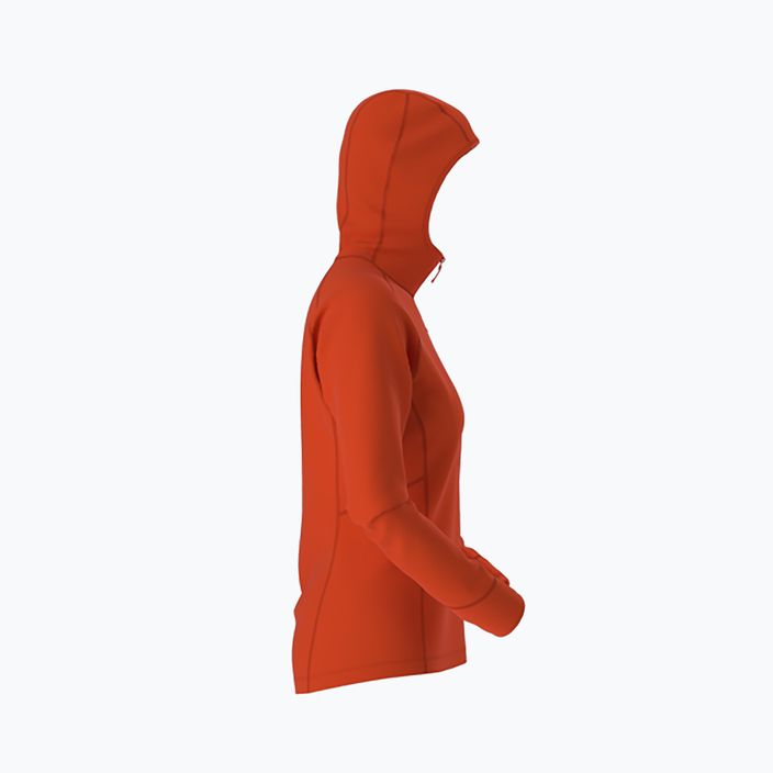 Arc'teryx Damen-Trekking-Sweatshirt Delta Half Zip Hoody orange 29606 11