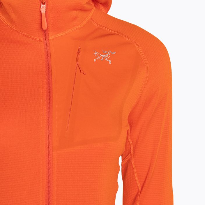 Arc'teryx Damen-Trekking-Sweatshirt Delta Half Zip Hoody orange 29606 7
