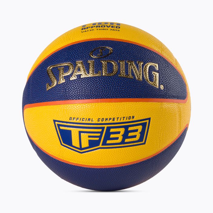 Spalding Basketball TF-33 Gold gelb 76862Z