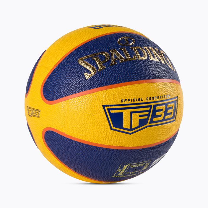 Spalding Basketball TF-33 Gold gelb 76862Z 2