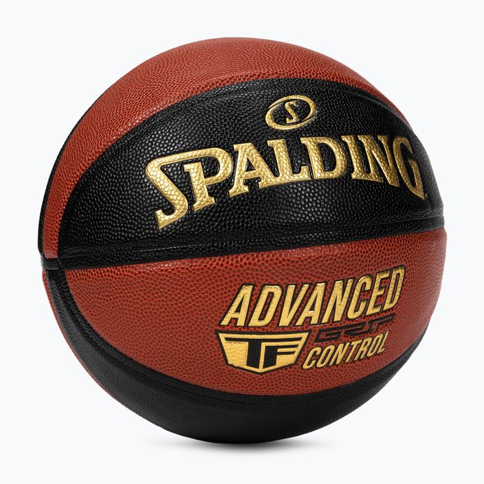 Spalding Advanced Grip Control Basketball schwarz und orange 76872Z 2