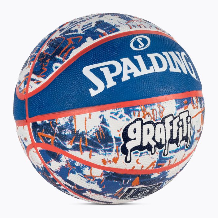 Basketball Spalding Graffiti 7 blau-rot 84377Z 2