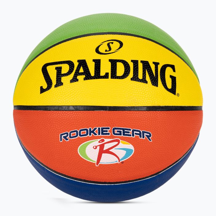 Spalding Rookie Gear Leder multicolor Basketball Größe 5