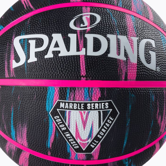 Spalding Marmor Basketball schwarz 84409Z 3