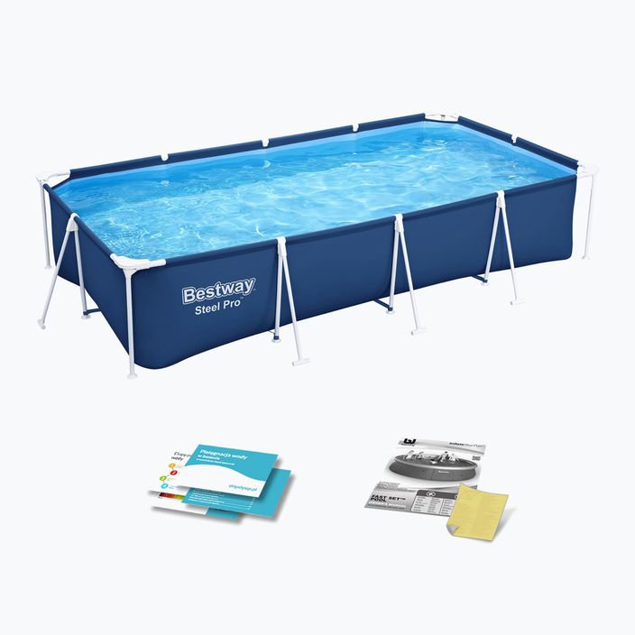 Bestway Steel Pro Pool 400 cm blau