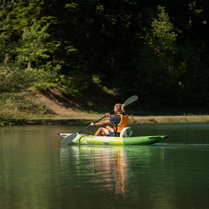 Aqua Marina Recreational Kayak grün BE-312 1-Personen 10'3″ aufblasbares Kajak 15