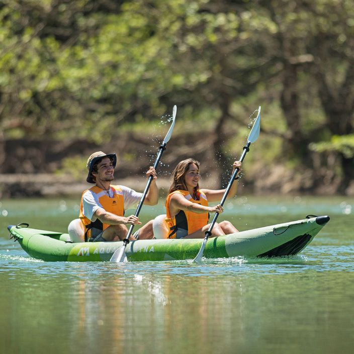 Aqua Marina Recreational Kayak grün Betta-412 2-Personen 13'6″ aufblasbares Kajak 8