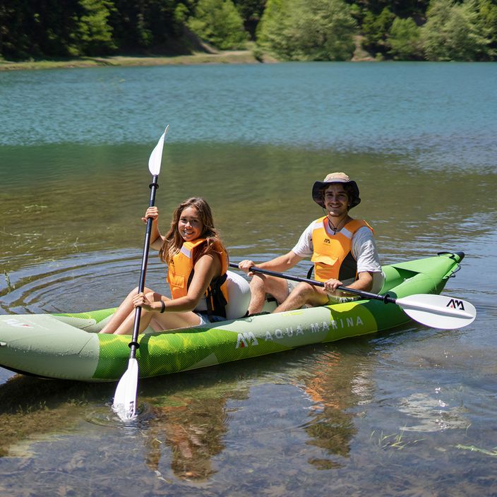 Aqua Marina Recreational Kayak grün Betta-412 2-Personen 13'6″ aufblasbares Kajak 9
