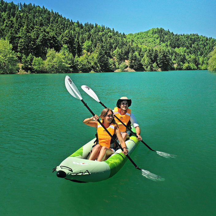 Aqua Marina Recreational Kayak grün Betta-412 2-Personen 13'6″ aufblasbares Kajak 12
