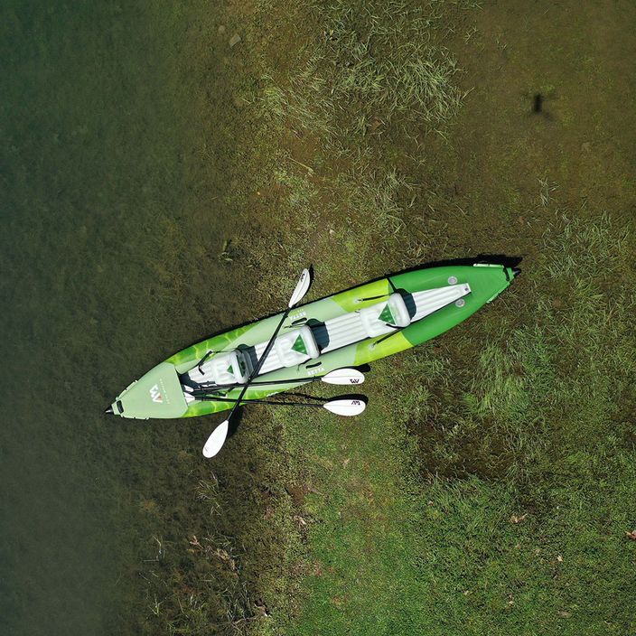 Aqua Marina Recreational Kayak grün Betta-475 3-Personen 15'7″ aufblasbares Kajak 13