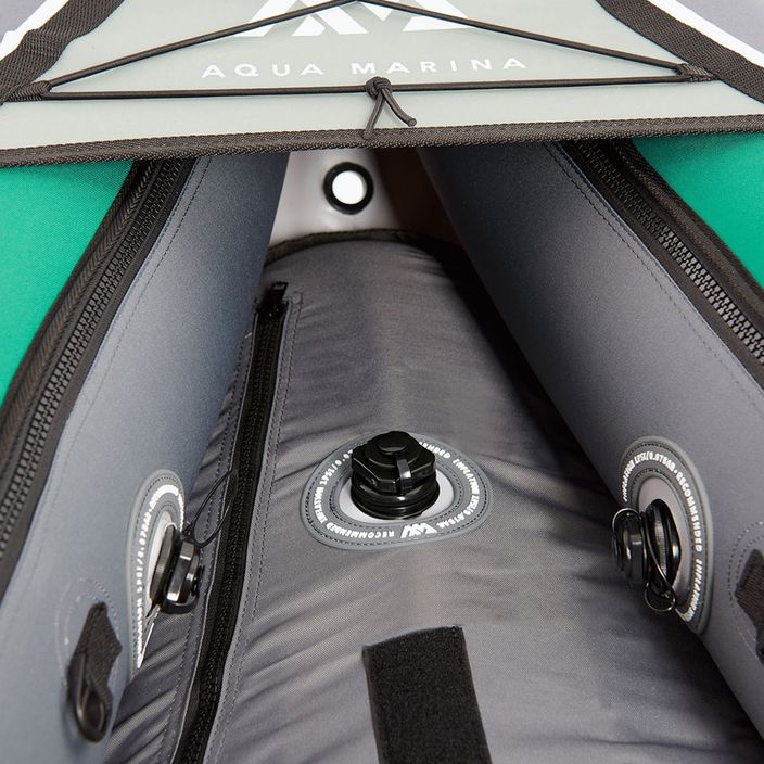 Aqua Marina Recreational Kayak grün Laxo-320 2-Personen aufblasbares 10'6″ Kajak 5