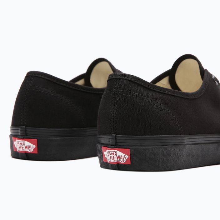 Vans UA Authentic schwarz/schwarz Schuhe 10