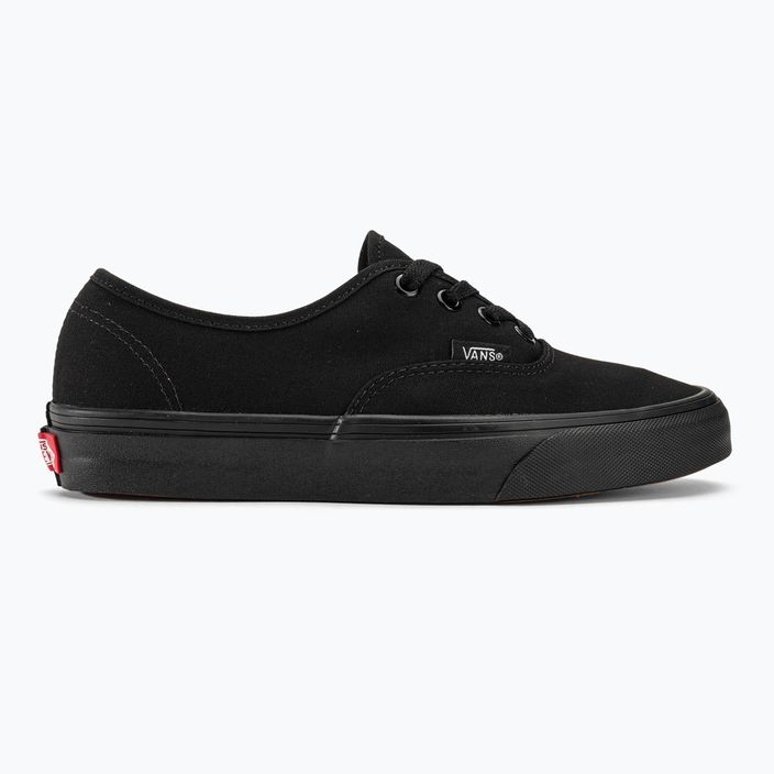 Vans UA Authentic schwarz/schwarz Schuhe 2