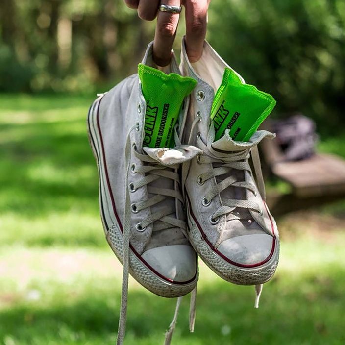 No Stink grüner Schuh-Erfrischer 4