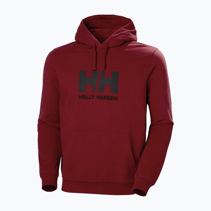 Herren Helly Hansen HH Logo Hoodie weinrot 33977_215 4