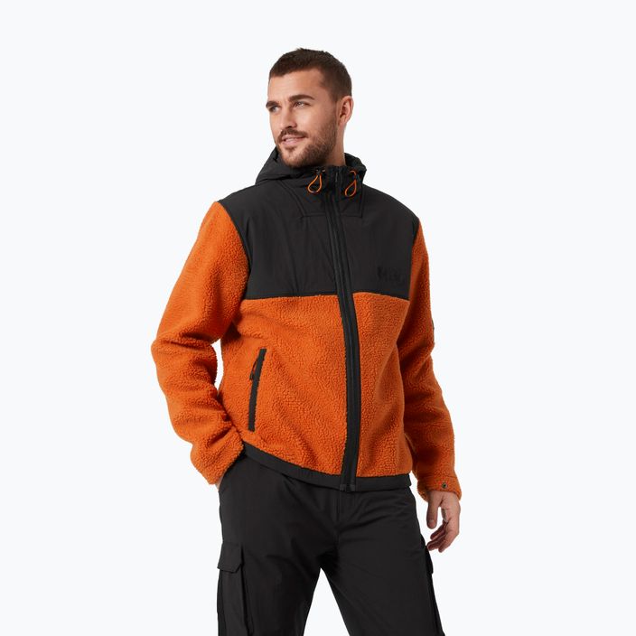 Herren Helly Hansen Patrol Pile 300 Fleece-Sweatshirt orange 53678