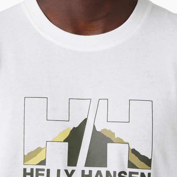 Helly Hansen Nord Graphic Herren-Trekkinghemd weiß 62978_002 3