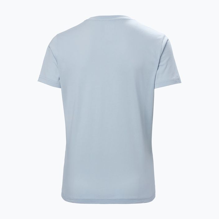 Damen-Trekking-T-Shirt Helly Hansen HH Logo blau 34112_582 5