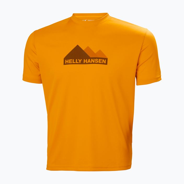 Herren-Trekkinghemd Helly Hansen HH Tech Graphic 328 gelb 63088 4